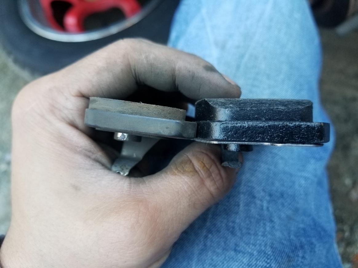 Disability hawk Pelagic How many miles did you get out of your oem brake pads? I got 126k! -  MirageForum.com